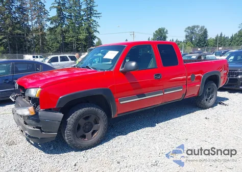 2005 Chevrolet Silverado 1500 Z71 from USA, damaged, VIN 1GCEK19Z45Z227010